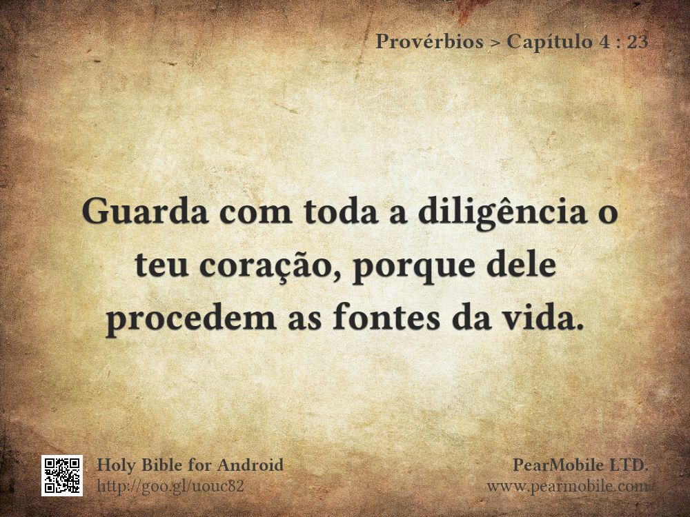 Provérbios, Capítulo 4:23